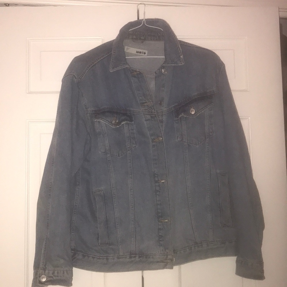 TOPSHOP Moto NWOT Denim Jacket
